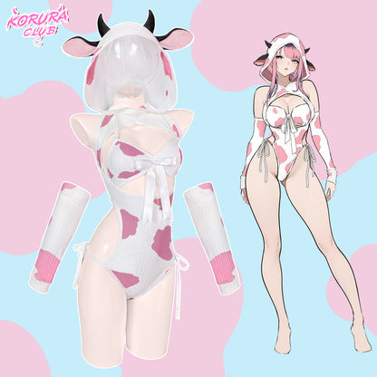 Pre-sale Cosplay Cow Costume KO151
