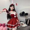 Christmas Lace Bunny Suit PA10199