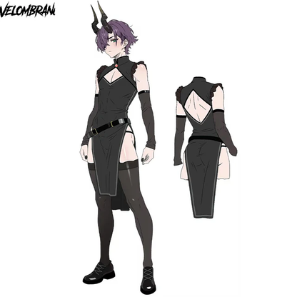 Belted Cheongsam (5-Piece Set) AS56