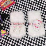 Y2K Plush Leg Warmers PA10124