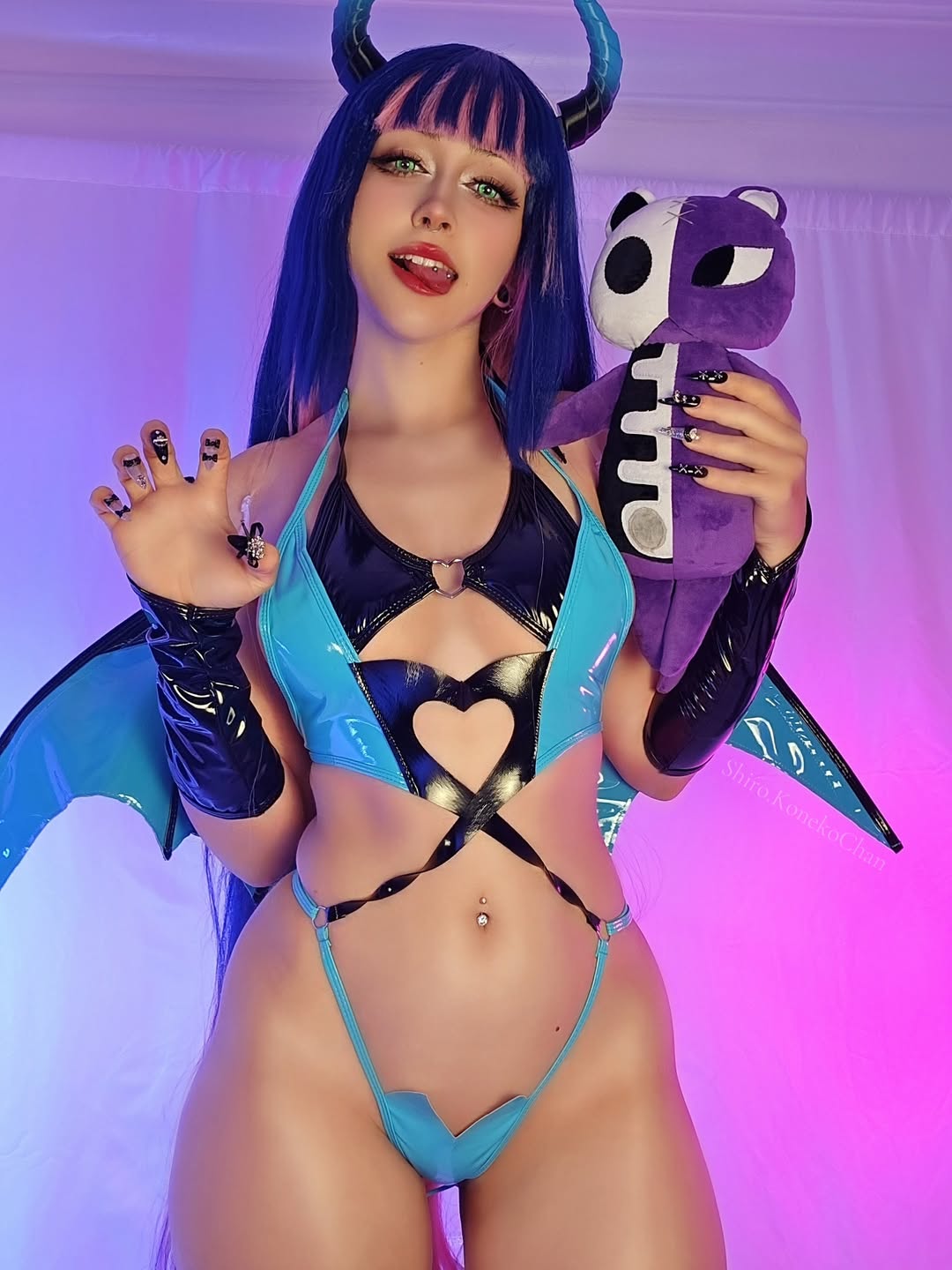 Cosplay Devil of Lust Succubus Lingerie KO69 (6-Piece Set) – Version 2