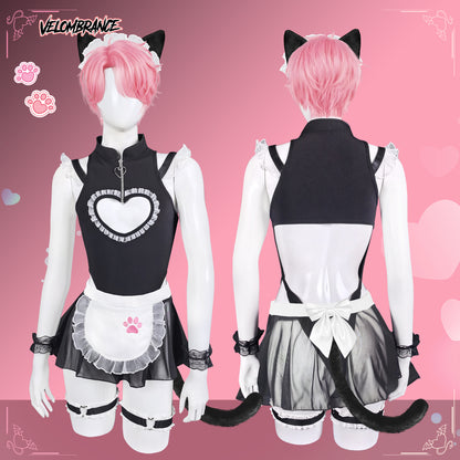 Pre-Order Heart Cat Butler AS67 (6-Piece Set)
