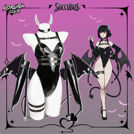 Cosplay Techwear Succubus Lingerie KO145
