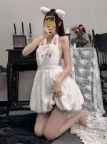 Cute Plush Bunny Dress PA10206