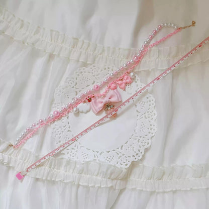 Cute Lolita Bow Necklace PA20125