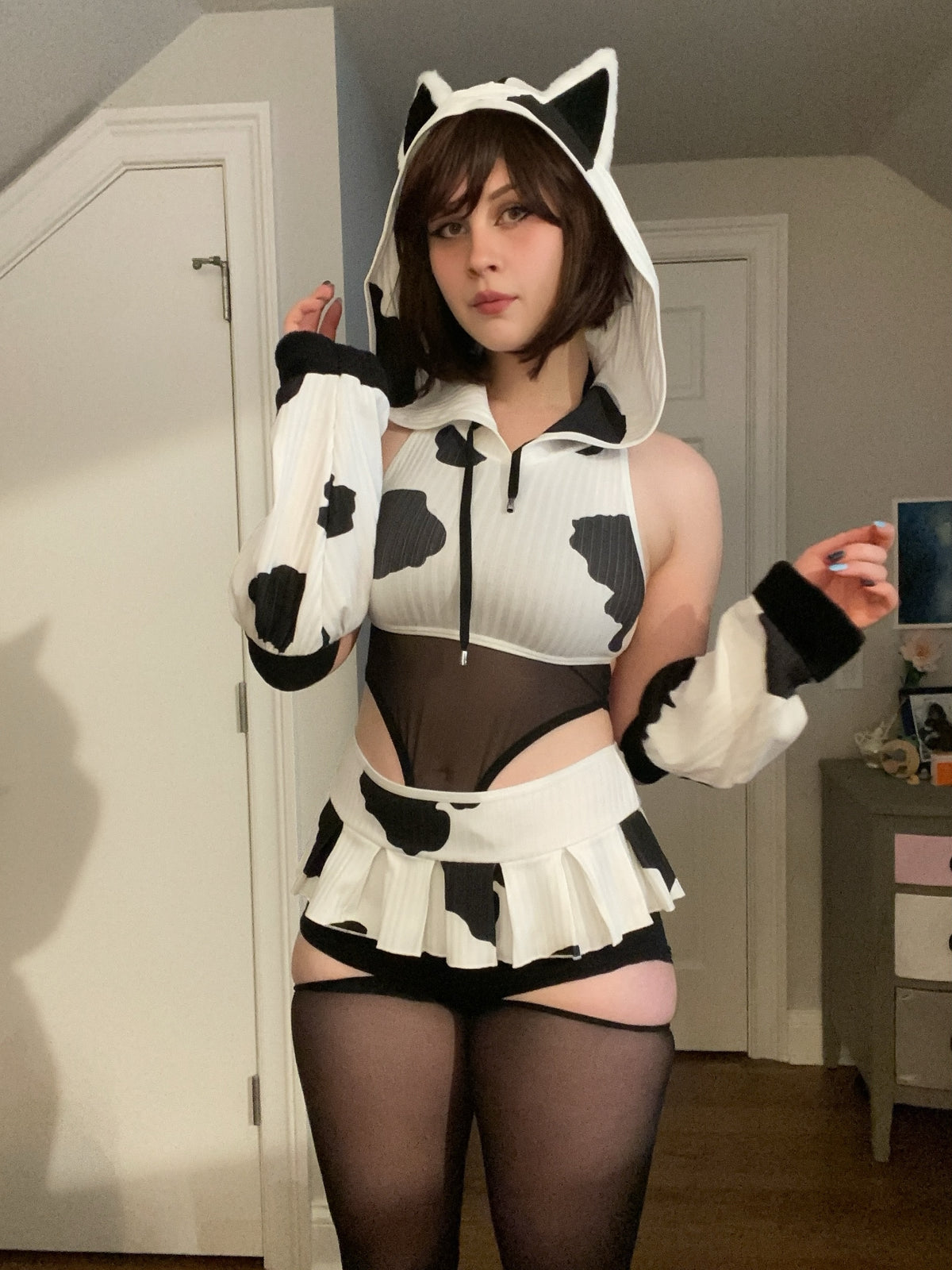 Cosplay Cow Print Set KO154