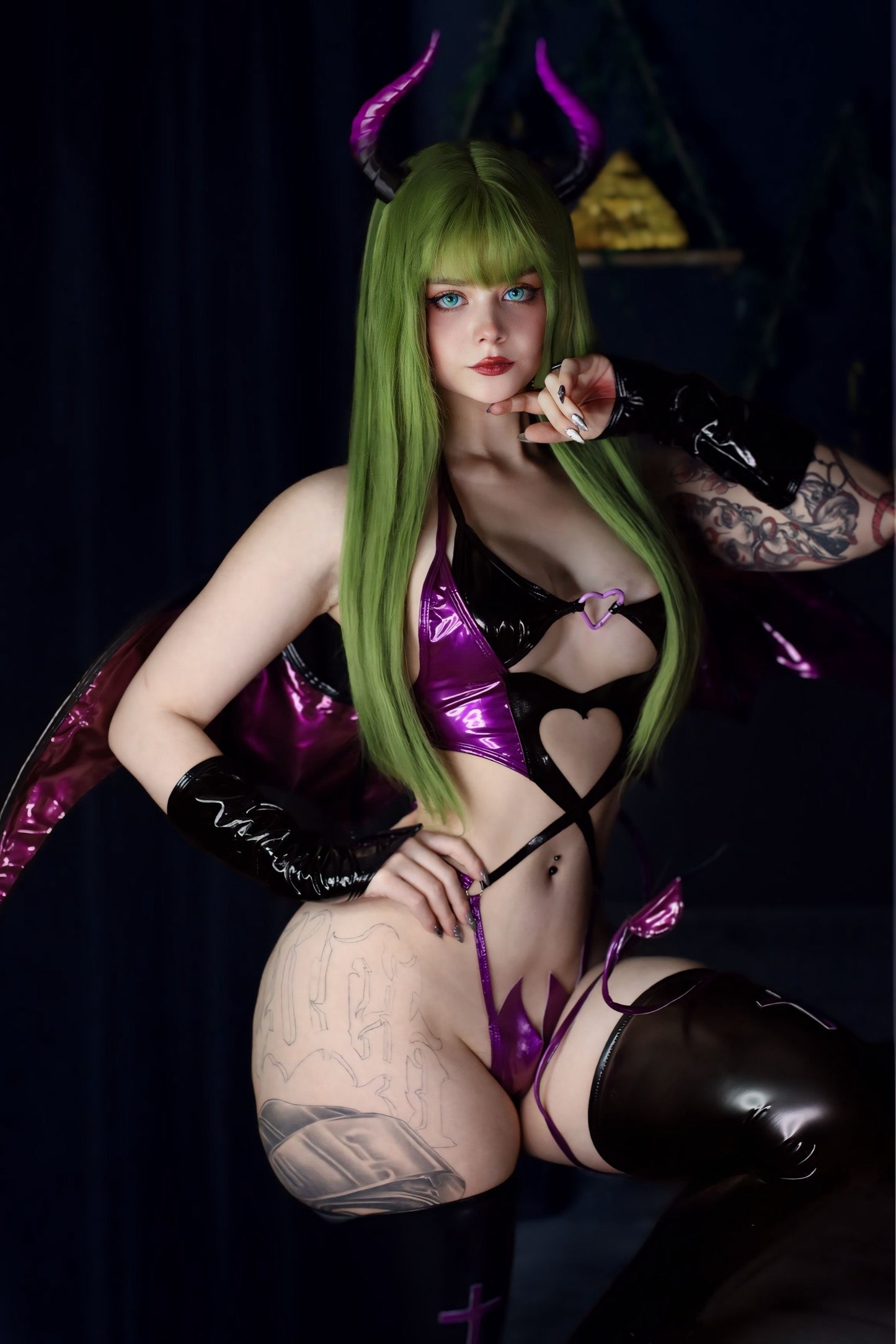 KORURACLUB-Cosplay Devil of Lust Succubus Lingerie KO02