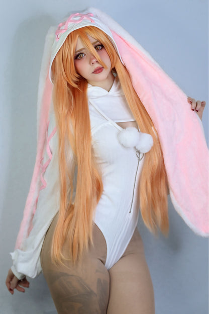 Cosplay Heart-Lock Floppy Bunny Jumpsuit KO103