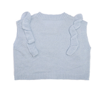 Blue Knit Vest Sweater PL52918