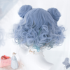Blueberry mixed color wig PL20711