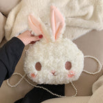 Cute Rabbit Plush Bag PL53076