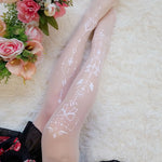 lolita transparent lace pantyhose PL52859