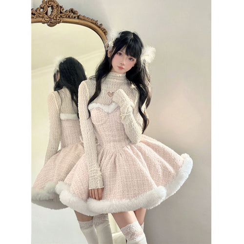Cute Pink Lolita Dress PL52888