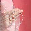 Shell Pink Heart Earrings PL52769