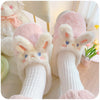 Cute cartoon platform slippers PL52750