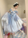 Gradient Blue Lolita Dress PL53053