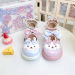 Lolita rabbit head lace shoes PL52915