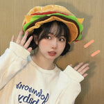 Cute Cartoon Burger Hat PL52990