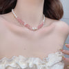 Pearl Jelly Heart Necklace PL52878