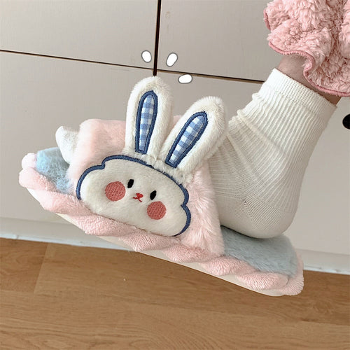 Cute Rabbit Cotton Slippers PL52962