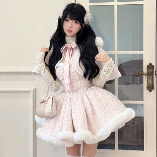 Cute Pink Lolita Dress PL52888