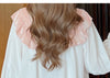 Pink Pleuche Bow Pajamas PL52942