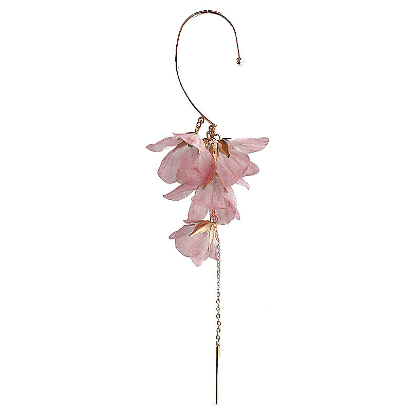 Flower fairy ear hanging earrings PL53014