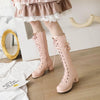 Lolita Bow Rider Boots PL53051