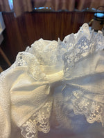 White Lace Organza Dress PL52972