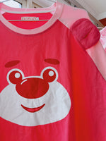 Pink Strawberry Bear Pajamas PL53023