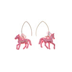 V pony design earrings PL52949