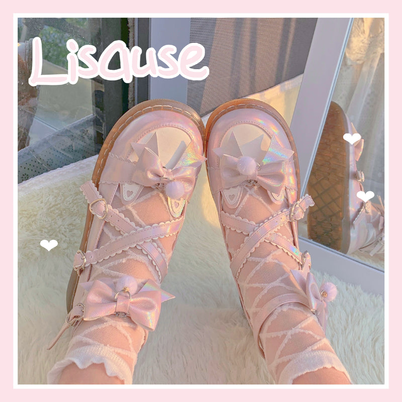 Cute Buckle Lolita Shoes PL52916