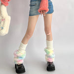 Colorful knitted socks PL53103