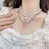 Pink Bear Necklace PL52877