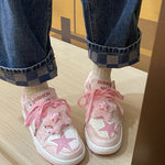 Cute Pink Star Sneakers PL53059