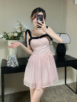 Pink Suspender Princess Dress PL52986