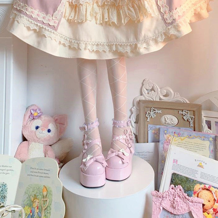 Lolita Cute High Top Shoes PL52796