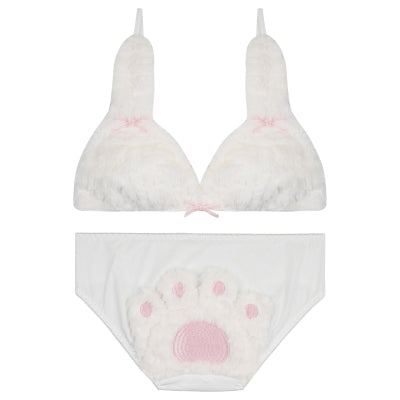 Cute Plush Rabbit Lingerie Set PL52801