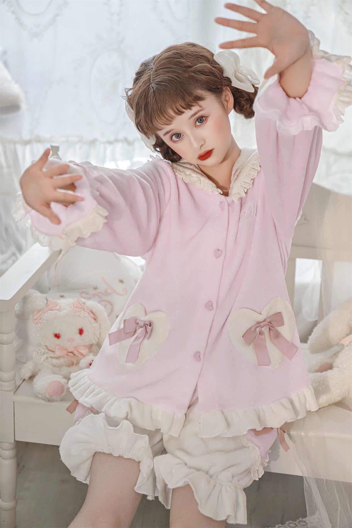 Alice cute girl lolita pajamas PL52920