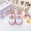 Lolita rabbit head lace shoes PL52915