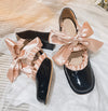 JK Retro Bowknot Lolita Shoes PL53069