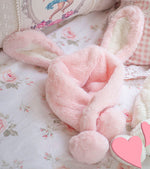 Cute Bear & Rabbit Ear Scarf PL52799
