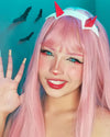 Lolita long pink wig PL50377