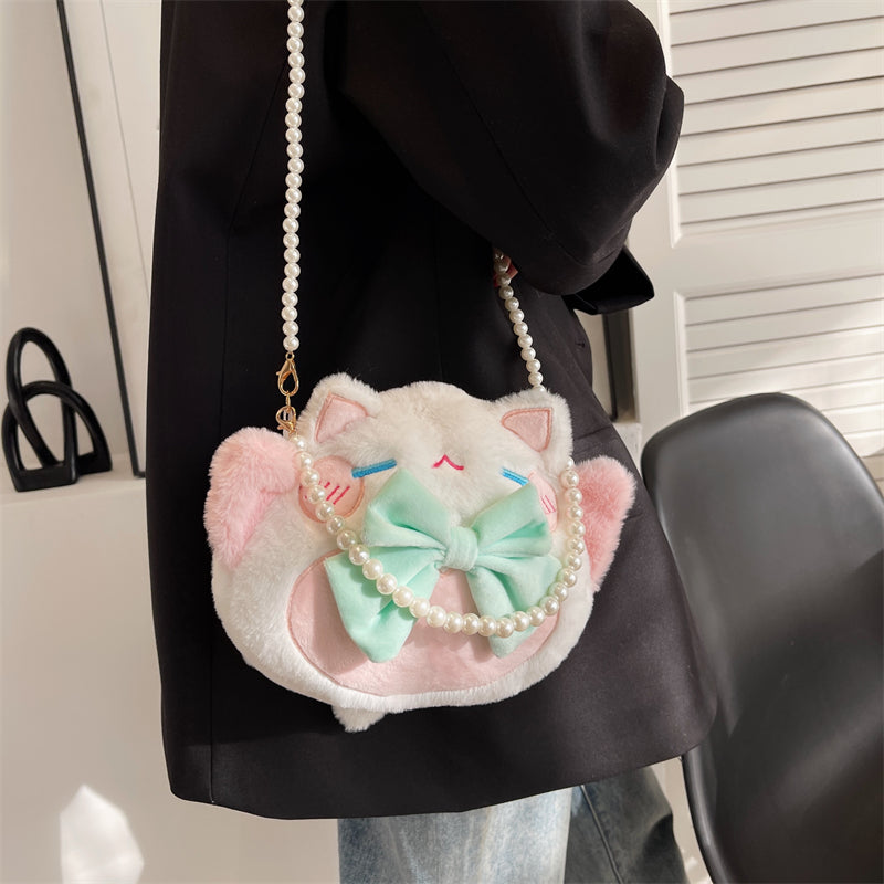 Cute cat shoulder bag  PL52466