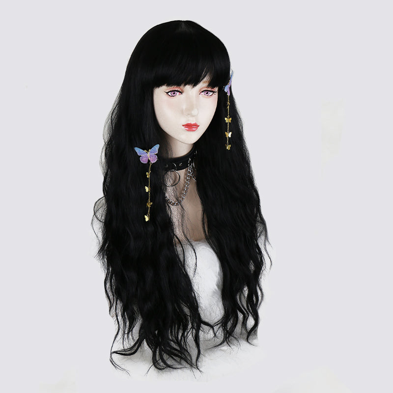 Cute Lolita long curly wig PL3009