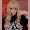 Lolita apricot pink gradient wig PL20259