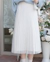 White mesh skirt PL51786