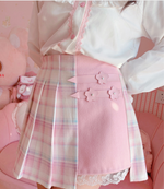 All-match stitching skirt PL51954