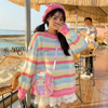 Cute rainbow sweater PL52150