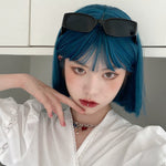 lolita blue wig  PL52608